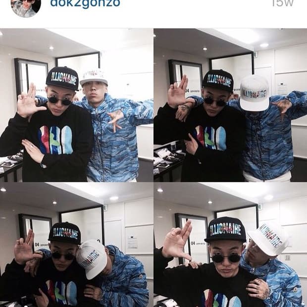 일리네어 레코즈 하와이안 한정판 도끼 자이언티 블랙 스냅백 모자