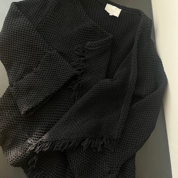 Iro 크로셰 숄 자켓