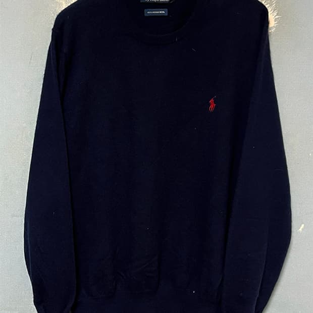 POLO 폴로 남자 니트 메리노울 기본 캐주얼 L 100