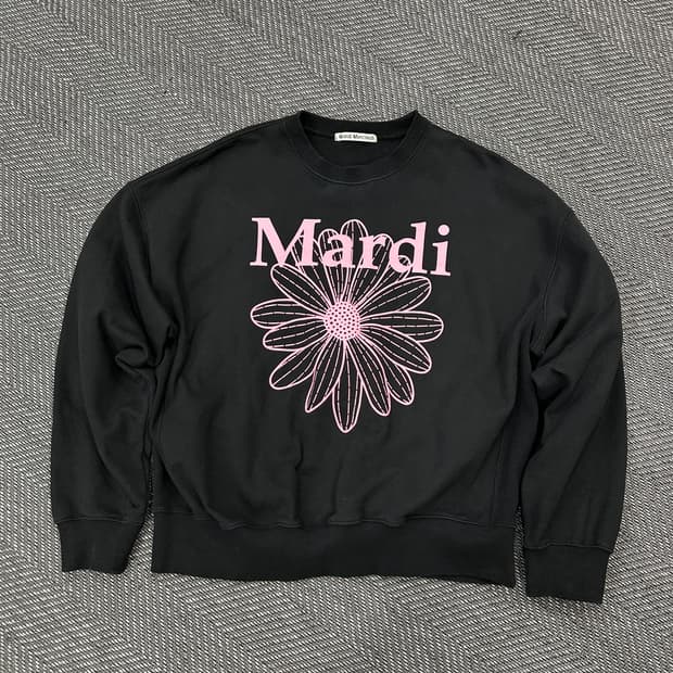 마르디메크르디 플라워 맨투맨