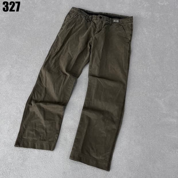 타미힐피거 카키 면바지 