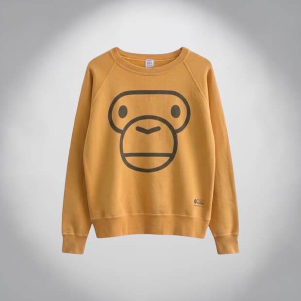 M/ 베이프 1990AW 마일로 맨투맨