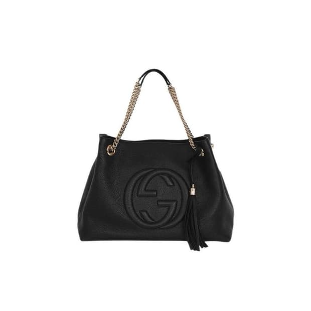 구찌 소호 체인 숄더백 블랙