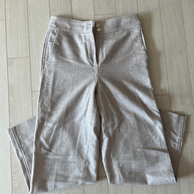 마시모두띠 혼방 슬렉스 팬츠