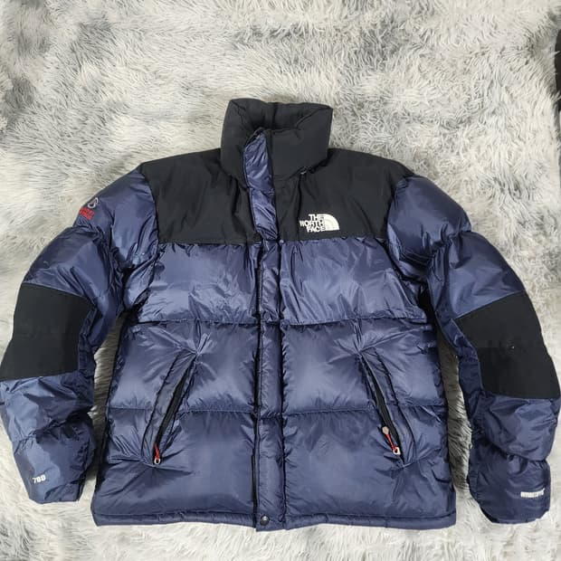 노스페이스 대장 써밋 윈드스토퍼 700 구스 패딩 L