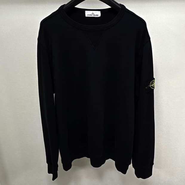 스톤아일랜드 맨투맨 xxl사이즈 110 블랙 판매