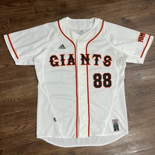 아디다스 요미우리 자이언츠 88 하라 홈 유니폼
