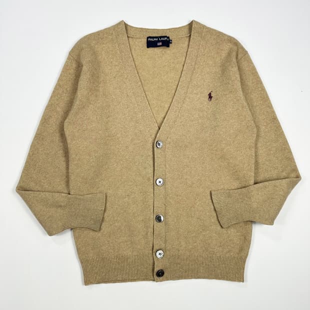 폴로스포츠 재팬 클래식 니트 가디건 베이지 M