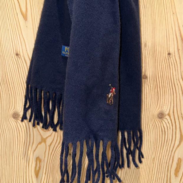 폴로 랄프로렌 캐시미어 프린지 머플러