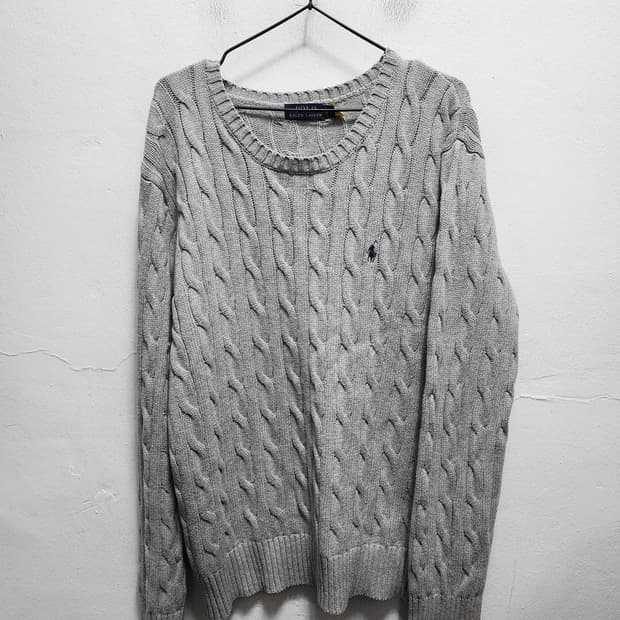폴로 랄프로렌 케이블 니트