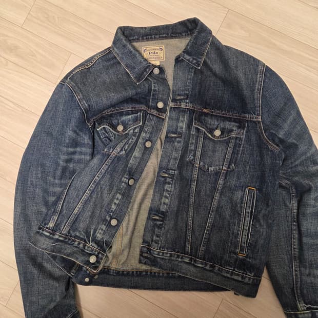 폴로 데님 트러커 자켓 XL