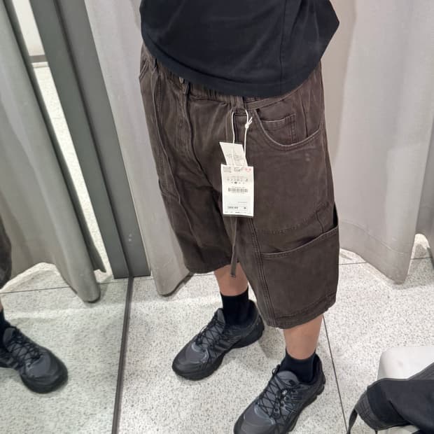Zara 자라 버뮤다 팬츠 새상품