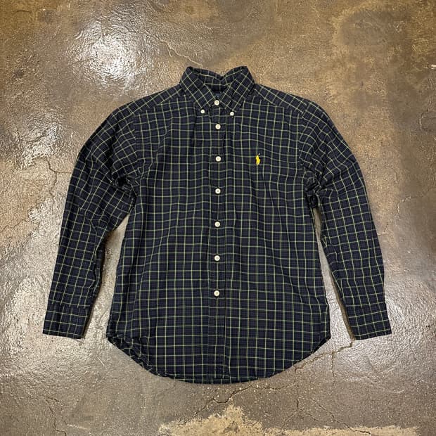 POLO 폴로 랄프로렌 체크셔츠 M