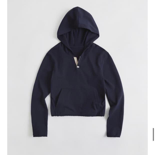 하네 이모셔널 레이스 후드 네이비색