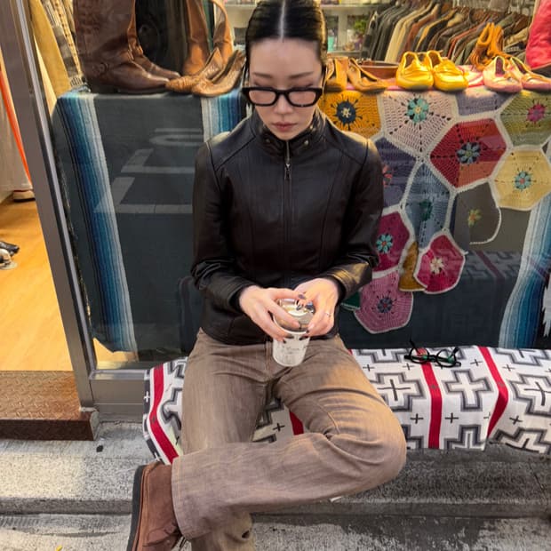 Lambskin Café Racer Jacket