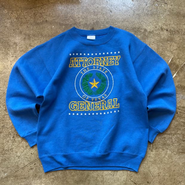 90s 헤인즈 헤비웨잇 텍사스 빈티지 스웻셔츠