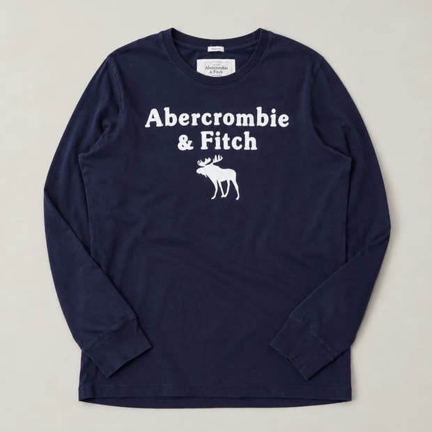 Abercrombie 아베크롬비 네이비 롱 슬리브