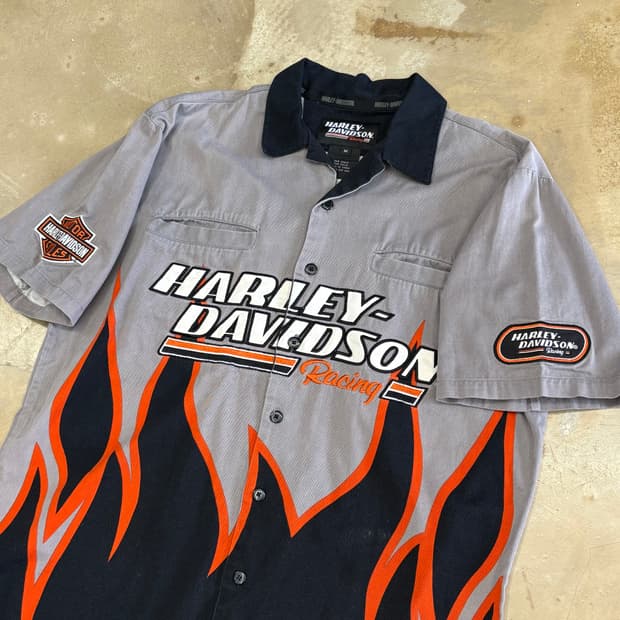 M 할리데이비슨 레이싱 반팔셔츠