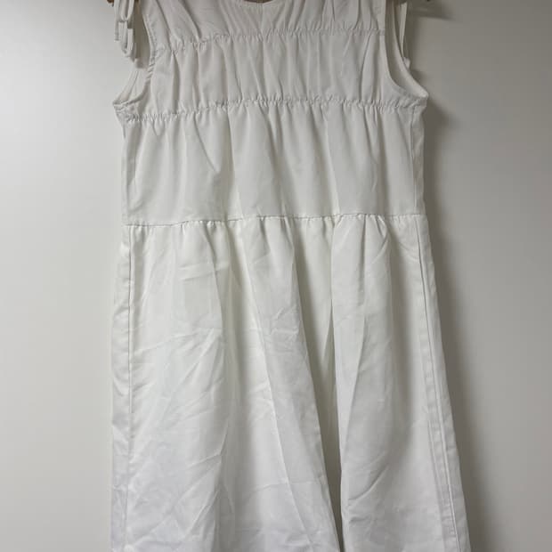 셔링 리본 원피스