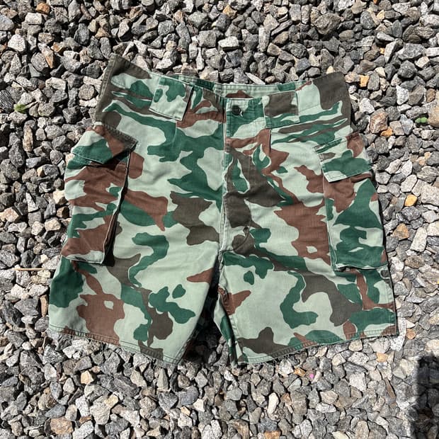 밀리터리 빈티지 커팅 카고팬츠 (실측확인)