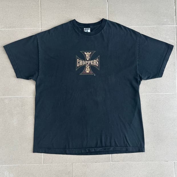 00s 빈티지 웨스트 코스트 차퍼스 티셔츠 2XL