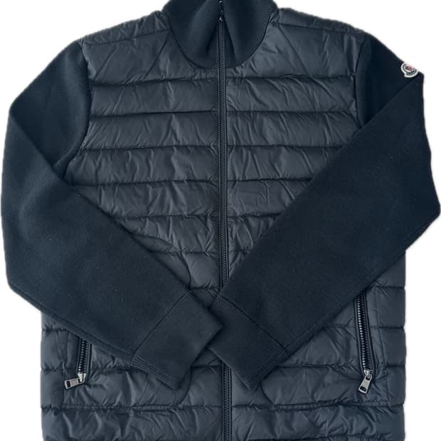 [L] 몽클레어 니트패딩 트리콧 가디건