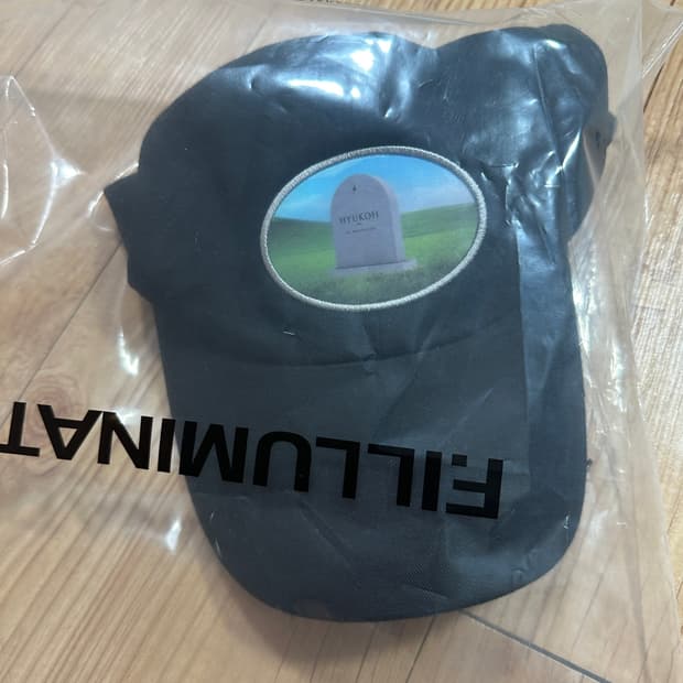 새제품 혁오 프라그먼트 렌티큘러 캡 모자