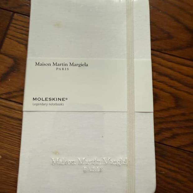 Margiela moleskin note