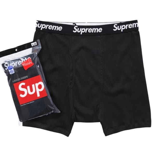 슈프림 헤인즈 박서 브리프 빤스