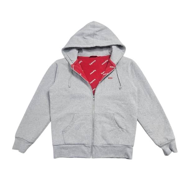 슈프림 박스 로고 써멀 후드집업