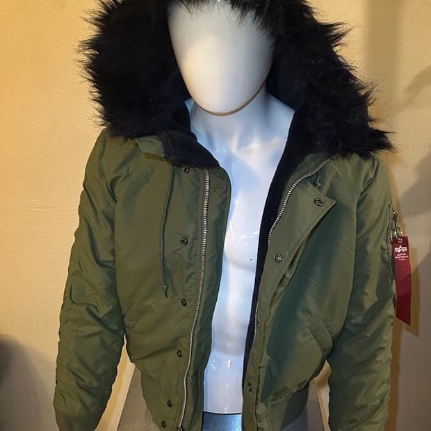 알파 인더스트리 N-2B 파카 올리브