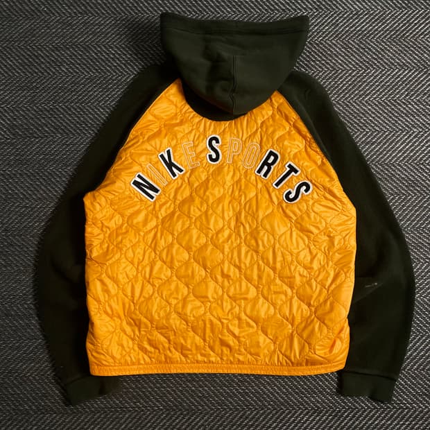 나이키 NSW 퀼티드 믹스업 후드 티셔츠o 3808