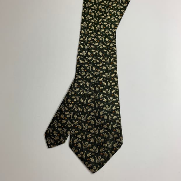 살바토레 페레가모 명품넥타이 정품 A+등급 9.1cm