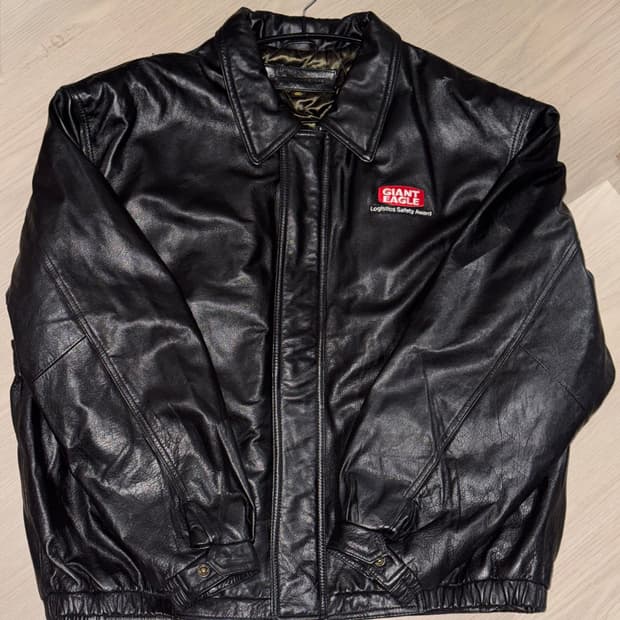 빈티지 레더 자켓