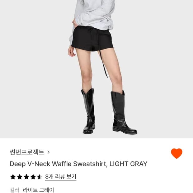 Sunburn project 스웻셔츠