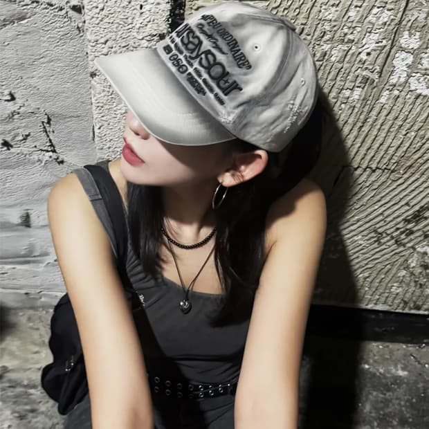 아워세이아워 볼캡 더티그레이