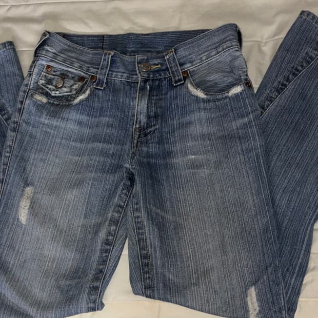 트루릴리젼 청바지 빈티지