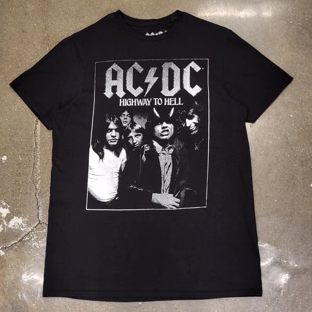AC/DC 하이웨이 투 헬 에이씨디씨 반팔티