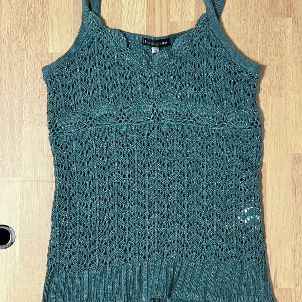 mint grunge sleeveless