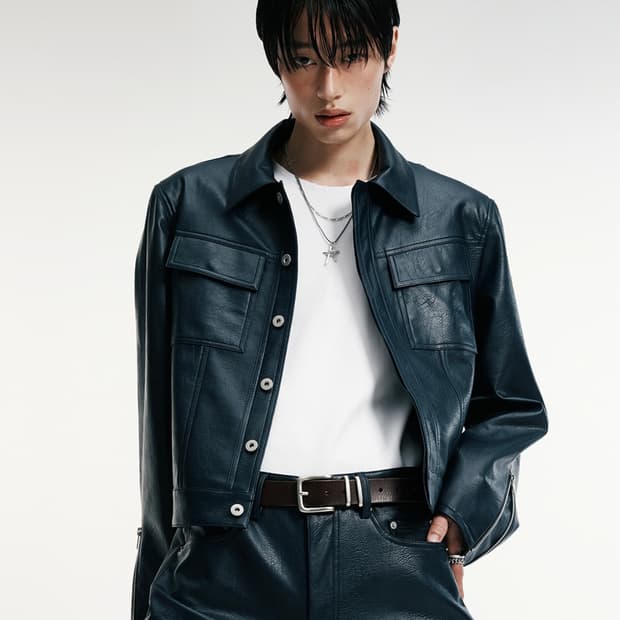 알렌느 트러커 자켓 네이비 (1 사이즈)