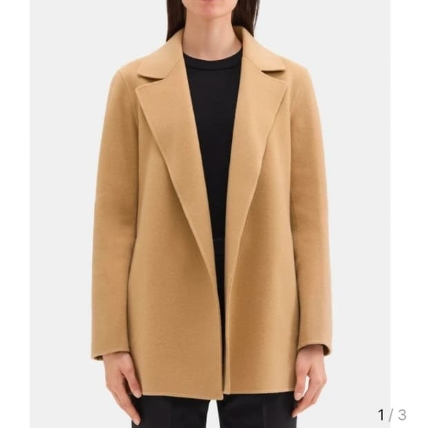 Theory 띠어리 캐시미어 코트 ~55반