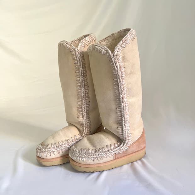 Mou 에스키모 퍼 부츠