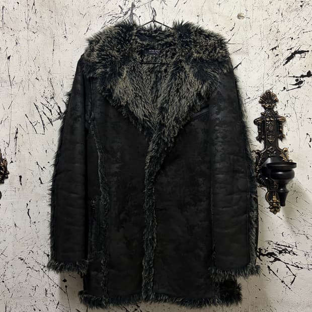 00’s In the attic grey fur mustang