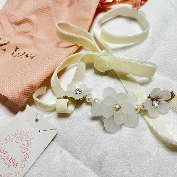 리즈리사 플라워비즈 초커