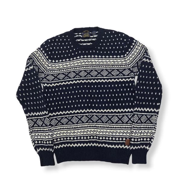 스카치앤소다 XXL 노르딕 패턴 빈티지 니트