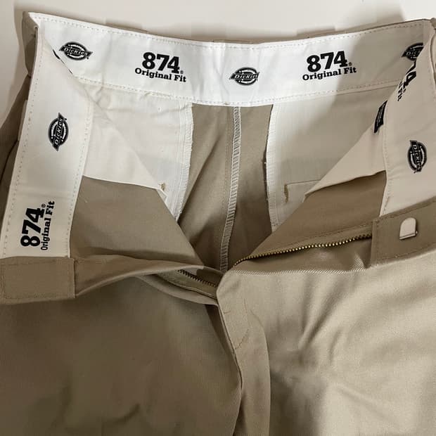 디키즈 874 베이지 팬츠