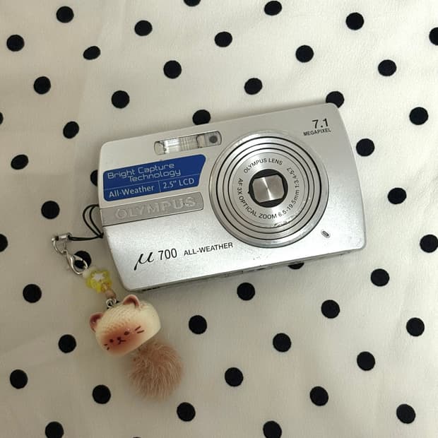 올림푸스 뮤 700 실버 빈티지 디카