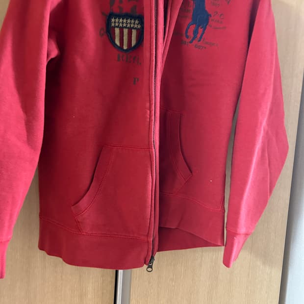 폴로 랄프로렌 빅포니 성조기 후드집업