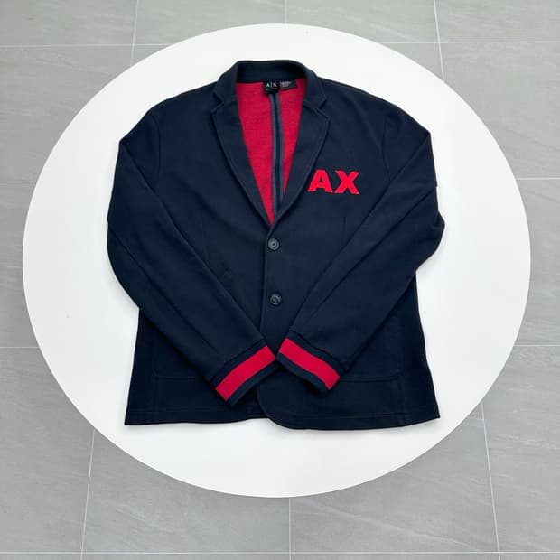 아르마니 익스체인지 AX 스몰로고 코튼 자켓 XL 105