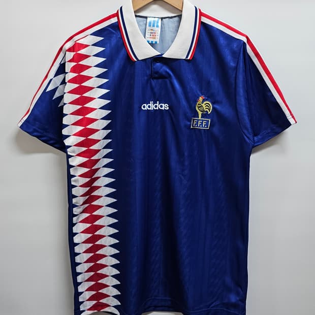 아디다스 94-96 프랑스국대 홈유니폼 M